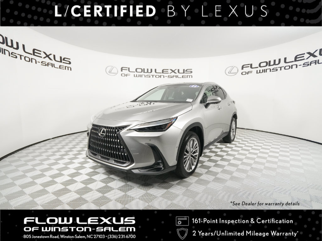 Certified 2022 Lexus NX 350h AWD w/ Vision Package image 1