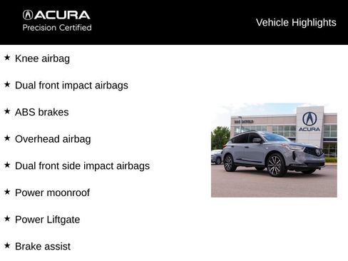 Certified 2025 Acura RDX A-Spec AWD/4WD image 13
