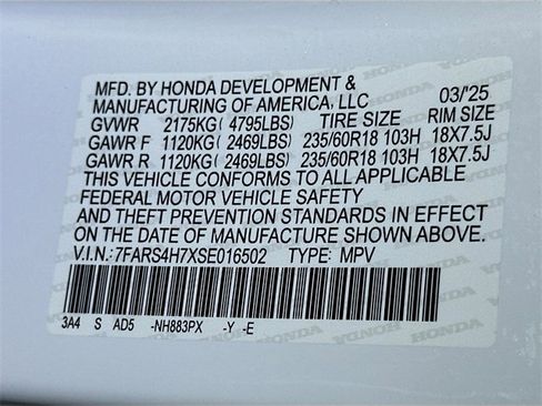 Used 2025 Honda CR-V EX-L image 15