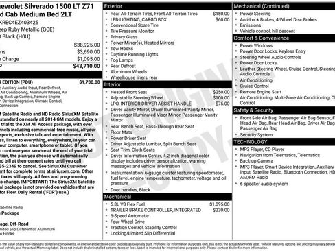 Used 2014 Chevrolet Silverado 1500 LT w/ All Star Edition AWD/4WD image 11
