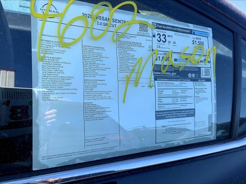 New 2025 Nissan Sentra SR w/ SR Premium Package image 24