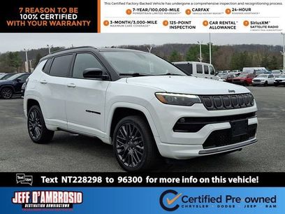 Certified 2022 Jeep Compass High Altitude