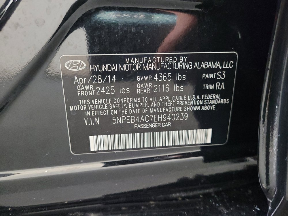 Used 2014 Hyundai Sonata GLS w/ Popular Equipment Group 2 FWD image 33