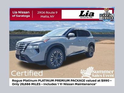 Certified 2024 Nissan Rogue Platinum w/ Platinum Premium Package