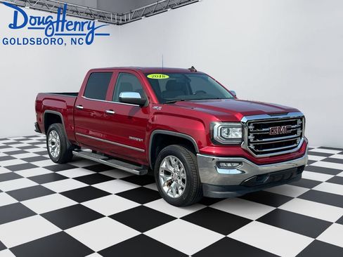 Used 2018 GMC Sierra 1500 SLT w/ SLT Premium Package AWD/4WD image 7