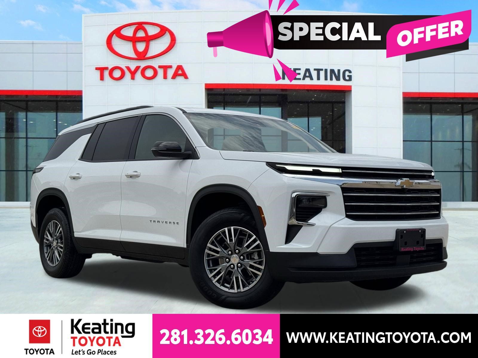 Used 2025 Chevrolet Traverse LT FWD 360° Tour