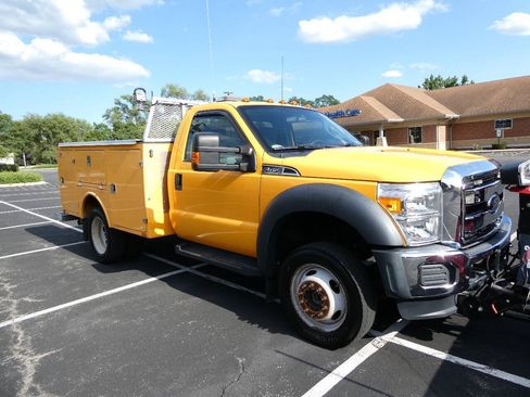 Used 2015 Ford F450 XLT w/ Snow Plow Prep Package AWD/4WD image 4