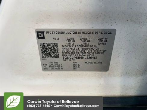 Used 2019 Chevrolet Trax LT w/ Driver Confidence Package image 25