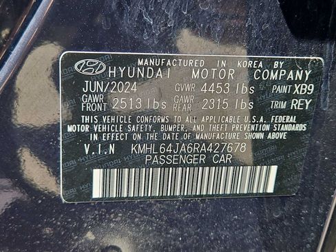 Certified 2024 Hyundai Sonata SEL FWD image 34