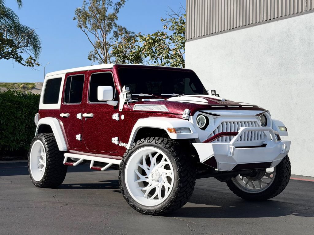Used 2021 Jeep Wrangler Unlimited Sport AWD/4WD image 1