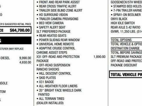 Certified 2025 GMC Sierra 2500 SLT w/ SLT Premium Package AWD/4WD image 2