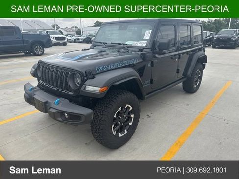 Used 2024 Jeep Wrangler Unlimited Rubicon 4xe w/ Technology Group AWD/4WD image 6