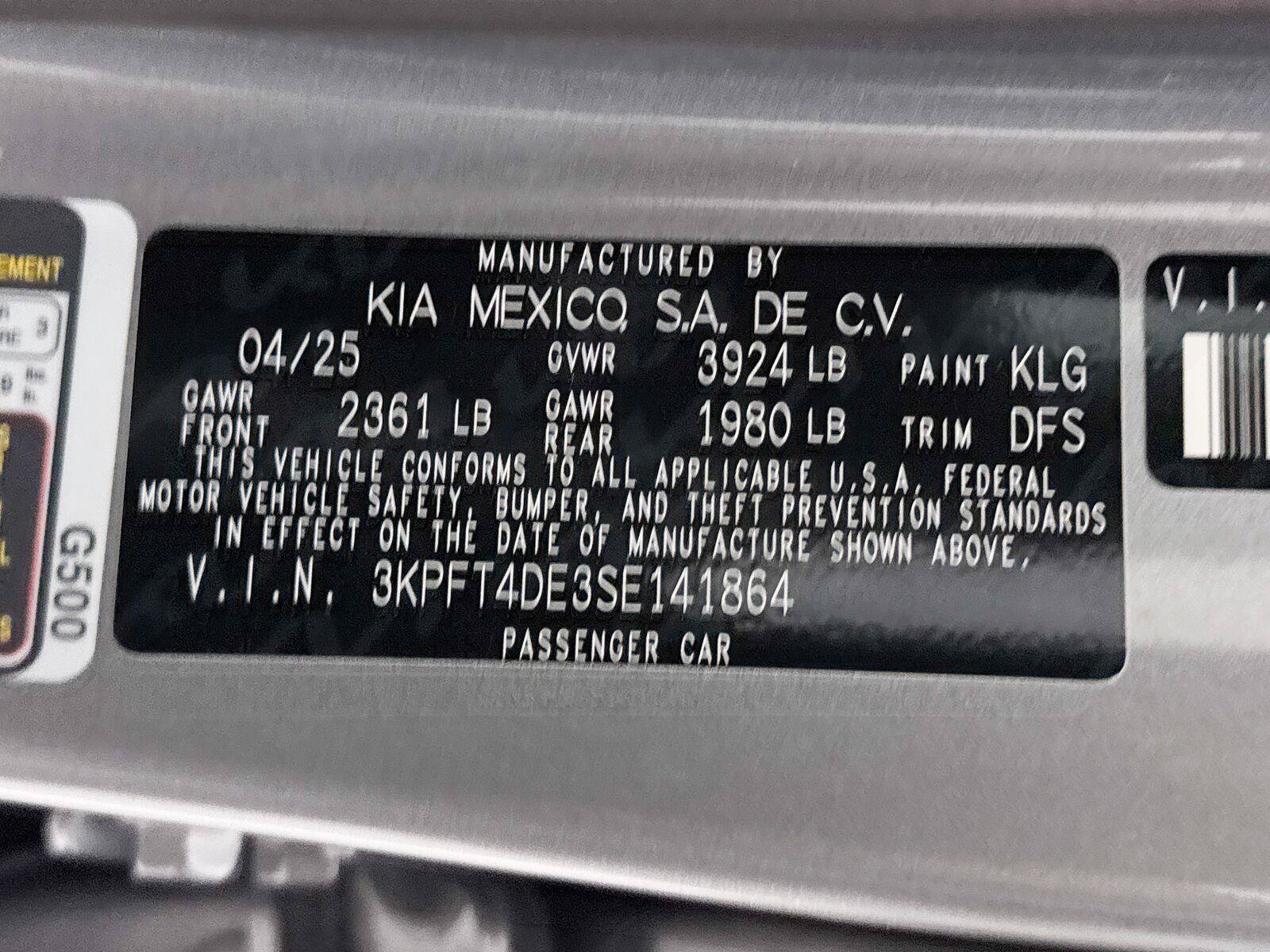 Used 2025 Kia K4 FWD image 37