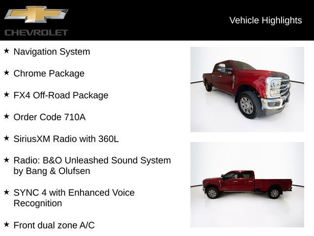 Used 2025 Ford F350 King Ranch w/ Chrome Package AWD/4WD image 5