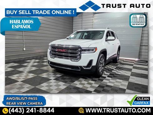 Used 2020 GMC Acadia SLE w/ Driver Convenience Package image 1