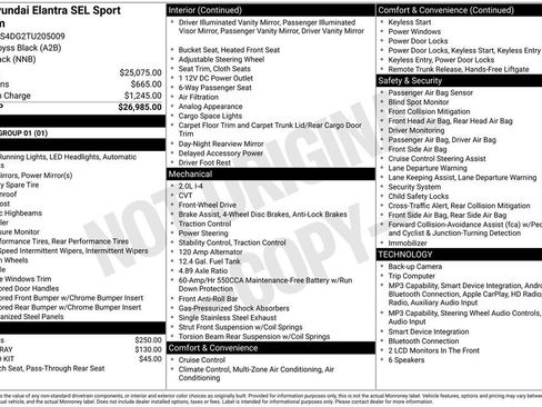 New 2026 Hyundai Elantra SEL Sport Premium FWD image 4