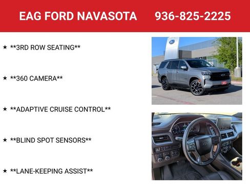 Used 2023 Chevrolet Tahoe RST w/ Luxury Package AWD/4WD image 8