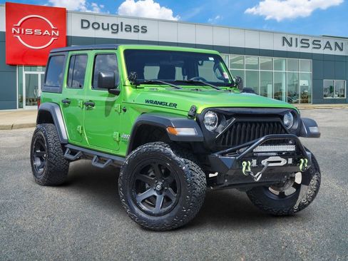 Used 2019 Jeep Wrangler Unlimited Sport AWD/4WD image 1