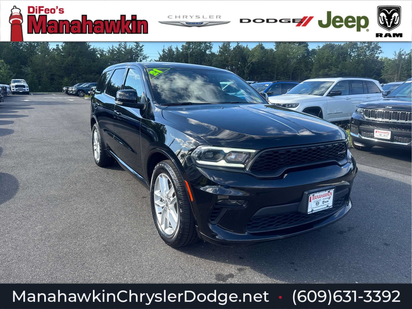 Certified 2021 Dodge Durango GT RWD image 1