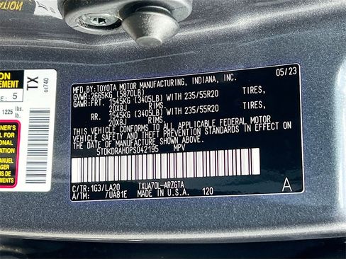 Used 2023 Toyota Highlander Platinum image 33