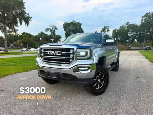 Used 2016 GMC Sierra 1500 SLT w/ Enhanced Driver Alert Package AWD/4WD image 1
