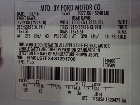 Used 2016 Ford Transit Connect XLT image 35