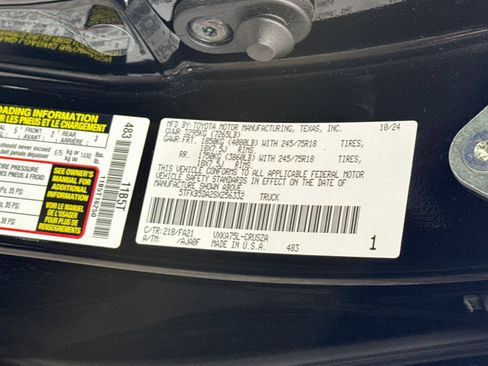 Used 2025 Toyota Tundra SR AWD/4WD image 24