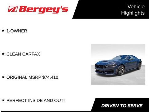 Used 2025 Ford Mustang Dark Horse RWD image 4
