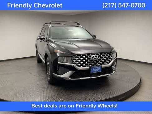 Used 2022 Hyundai Santa Fe Blue AWD/4WD image 1