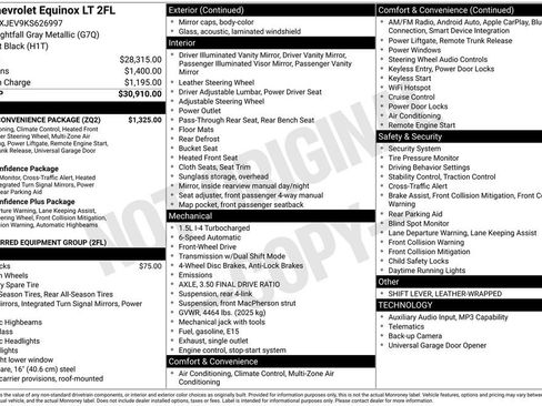 Used 2019 Chevrolet Equinox LT w/ Driver Convenience Package image 6
