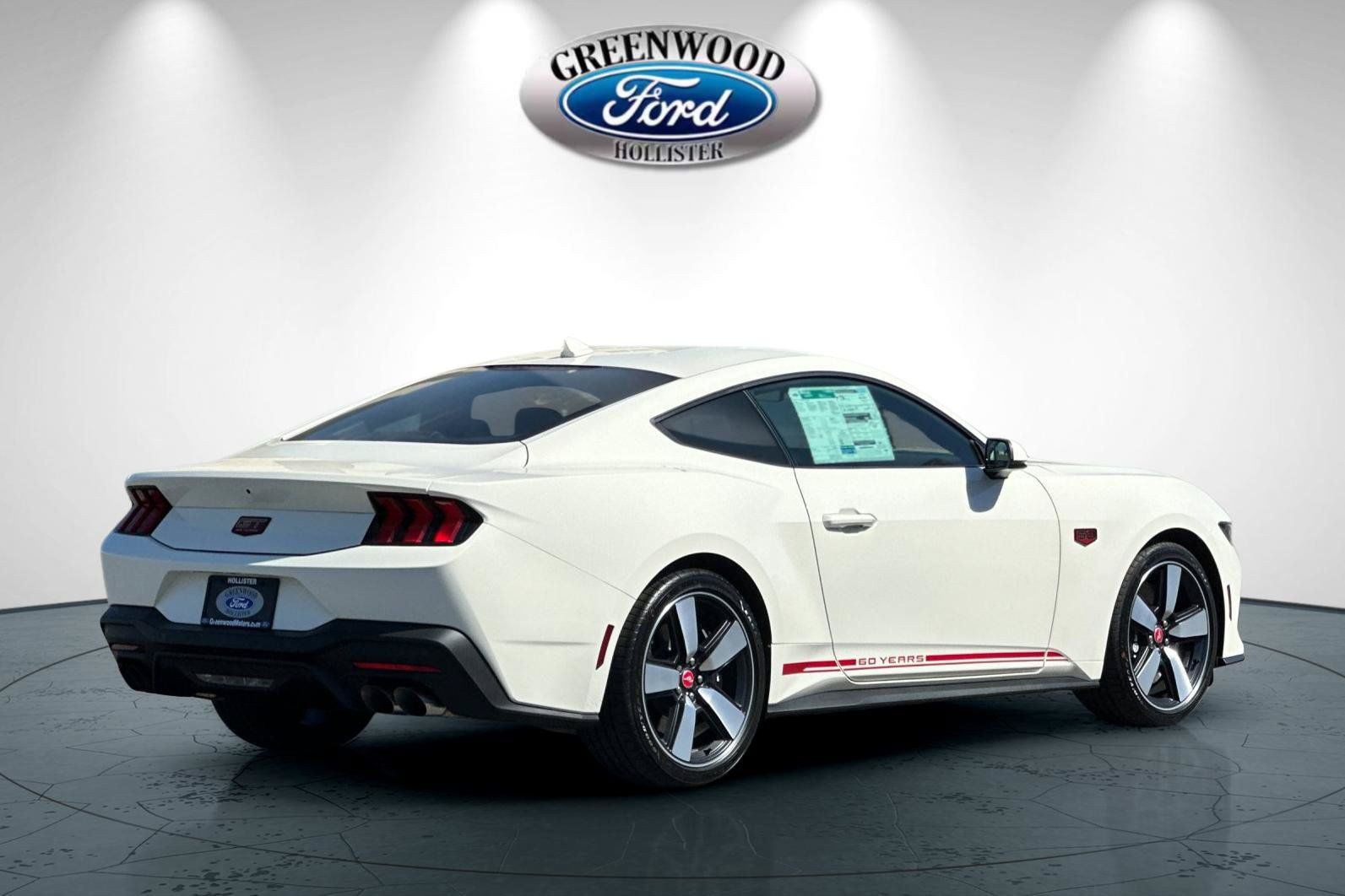 New 2025 Ford Mustang GT Premium w/ 60th Anniversary Package RWD image 4