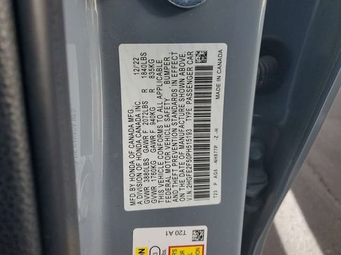 Certified 2023 Honda Civic Sport image 43