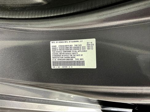 Used 2018 Honda Odyssey Elite image 15