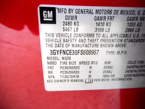 Used 2015 Cadillac SRX Performance w/ Driver Awareness Package image 15