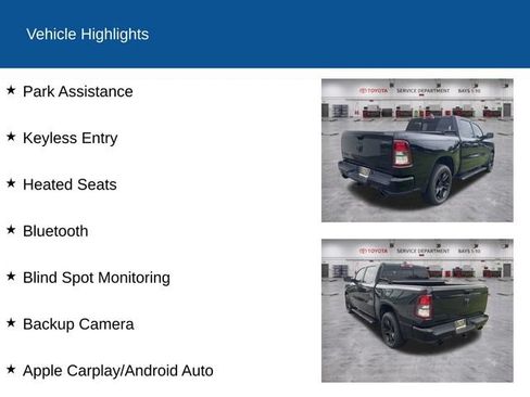 Used 2020 RAM 1500 Big Horn AWD/4WD image 2