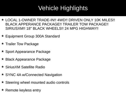 Used 2025 Ford Ranger XLT w/ Black Appearance Package image 6