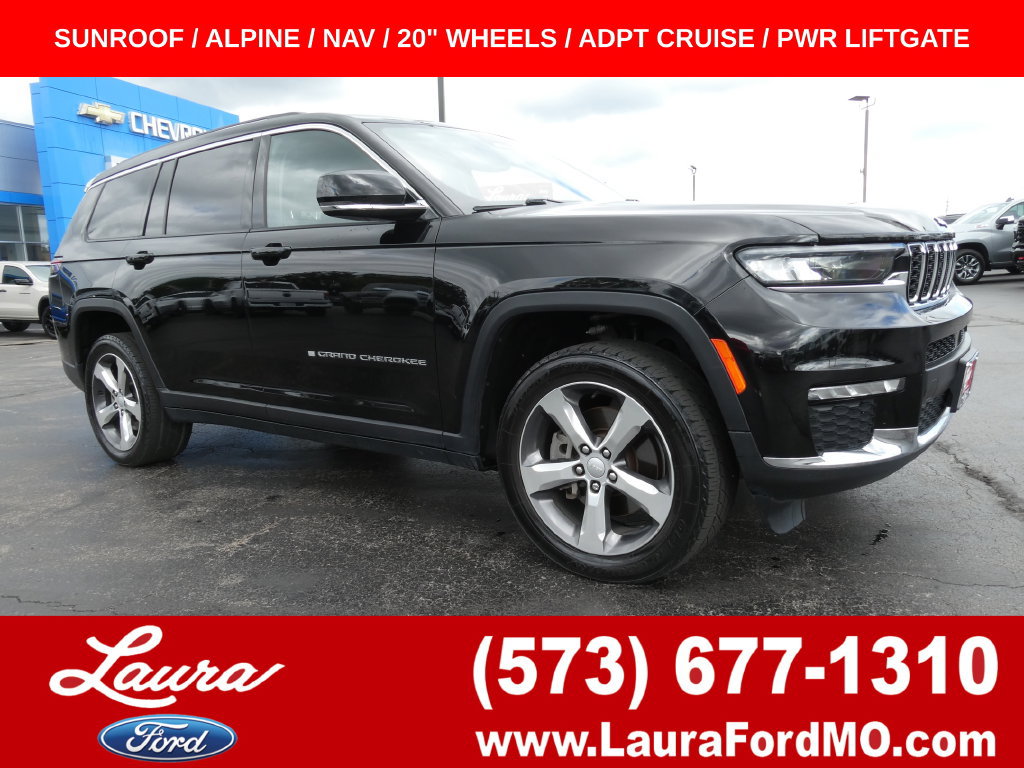 Used 2021 Jeep Grand Cherokee L Limited AWD/4WD image 1