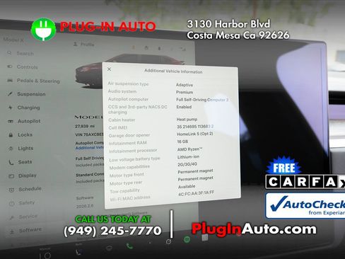 Used 2022 Tesla Model X AWD/4WD image 35