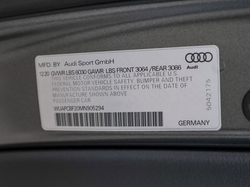 Used 2021 Audi RS 7 Sportback w/ Carbon Optic Package image 87