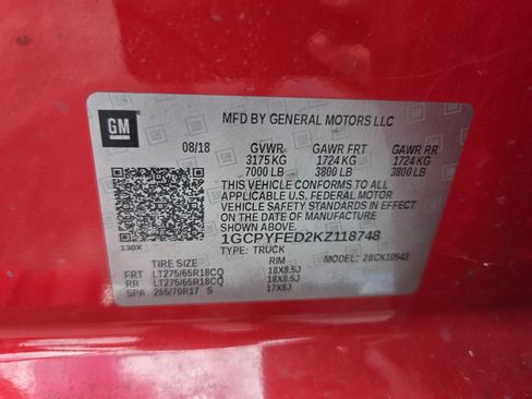 Used 2019 Chevrolet Silverado 1500 LT Trail Boss AWD/4WD image 20