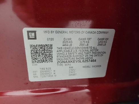 Used 2020 Chevrolet Equinox LT FWD image 33