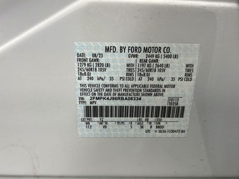 Used 2024 Ford Edge SEL w/ Convenience Package AWD/4WD image 27
