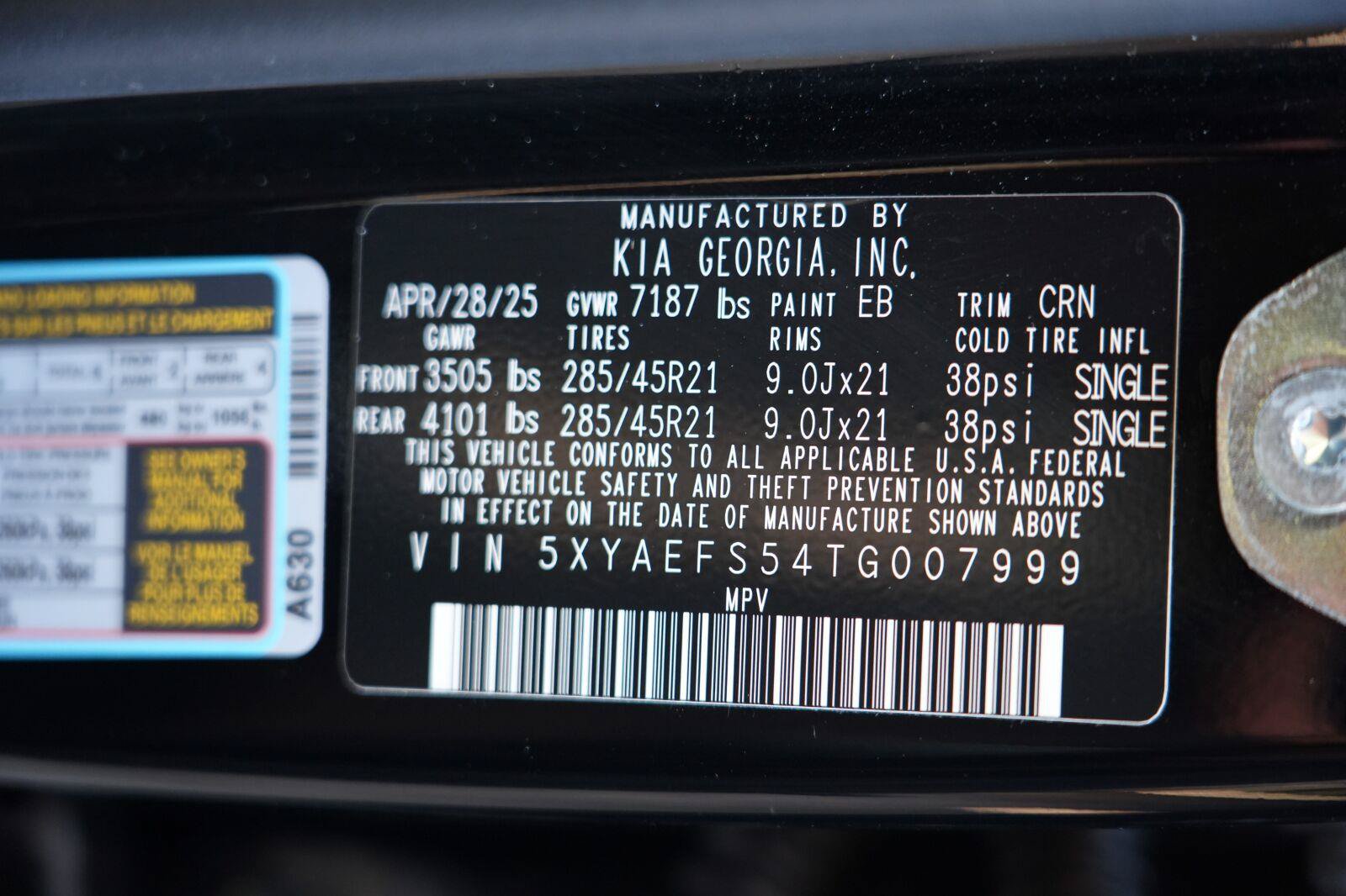 Used 2026 Kia EV9 GT-Line AWD/4WD image 58