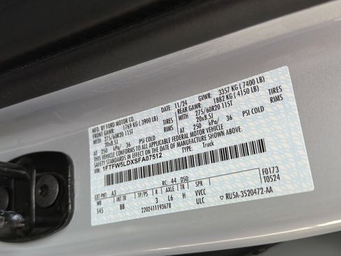 Used 2025 Ford F150 Lariat w/ Equipment Group 501A Mid image 26