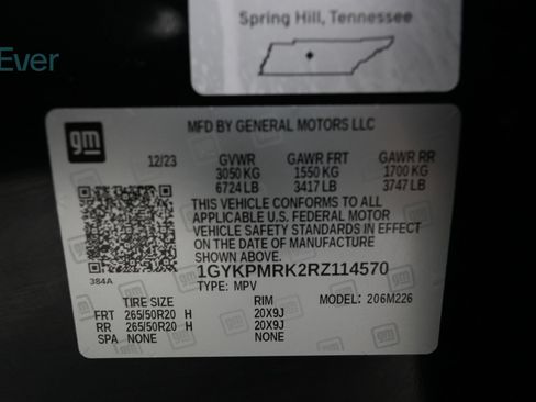Used 2024 Cadillac Lyriq Tech w/ LPO, Floor Liner Package RWD image 27