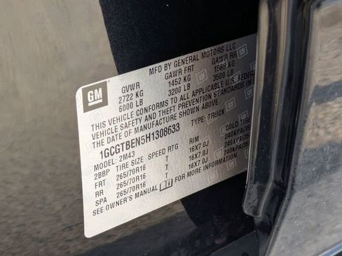 Used 2017 Chevrolet Colorado W/T w/ WT Convenience Package image 29