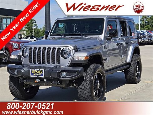 Used 2021 Jeep Wrangler Unlimited Sahara image 1