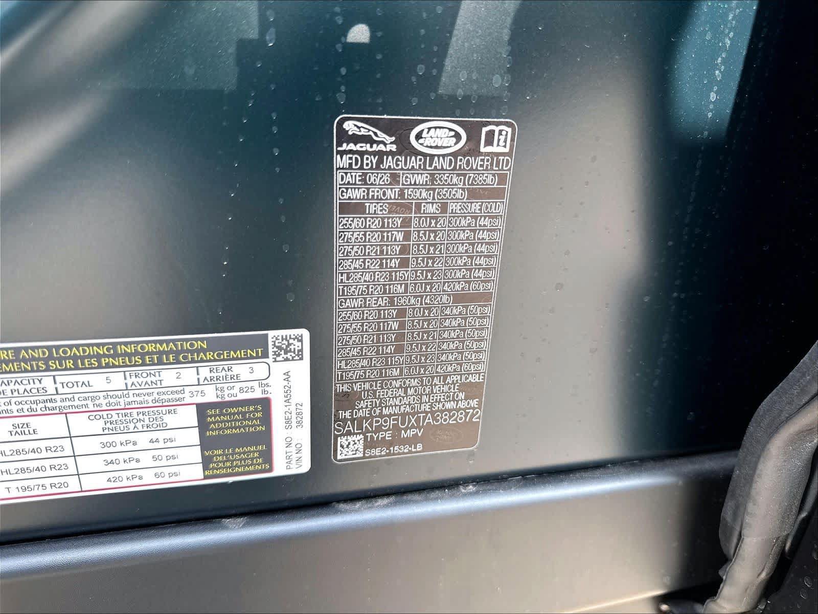 New 2026 Land Rover Range Rover SE AWD/4WD image 36