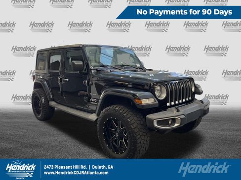 Used 2019 Jeep Wrangler Unlimited Sahara AWD/4WD image 1