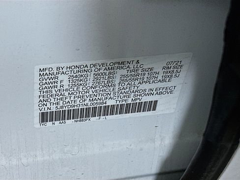 Used 2022 Acura MDX FWD image 12